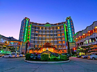 Myanmar Mandalay Amazing hotel hall sliding partition