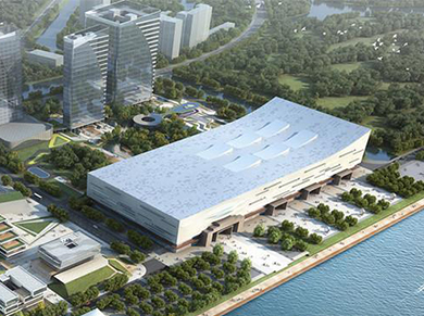 Warm congratulation on Large Project: Fuzhou Digital China Convention and Exhibtion centre completion acception   