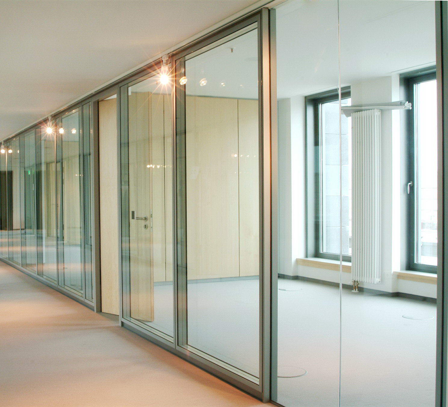 Egood Type108 office glass partition wall

