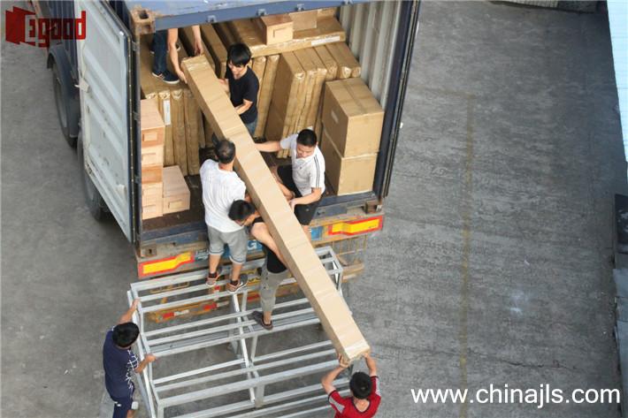 India sliding folding partition loading